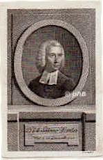 Semler, Johann Salomo, 1725 - 1791, Saalfeld, Halle, Theologe. Lehrer und Redakteur in Koburg, Prof. in Halle., Portrait, KUPFERSTICH / RADIERUNG:, J. M. Stock sc.