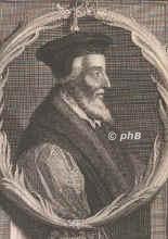 Latimer, Hugh, 1490 - 1555, , , Englischer Reformator., Portrait, KUPFERSTICH:, A. v. d. Werff pinx. –  van Gunst sc.
