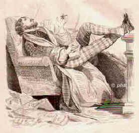 Janin, Jules Gabriel, 1804 - 1874, St-Etienne (Loire), Paris, Französischer Journalist, Bücher- und Theaterkritiker, Romanschriftsteller., Portrait, RADIERUNG:, F. Boye fec.  [um 1840]