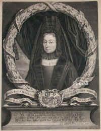 Roskampf, Anna Elisabeth von, geb. Schlotterbeck, 1640 - 1707, , , [ in Bearbeitung ], Portrait, SCHABKUNST:, Elias Christ. Heiss sc.