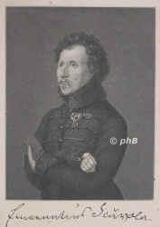 Heyden, Julius von der (Pseud. Emerentius Scvola), 1788 - 1867, , , Schriftsteller (...), zwei seiner Romane (