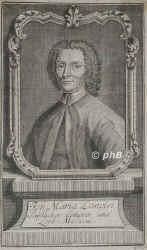 Lancisi, Johann Maria, 1654 - 1720, , , Arzt, Anatom, Mineraloge, Naturforscher. Ppstl. Leibmedicus. Rom., Portrait, KUPFERSTICH:, Sysang sc.