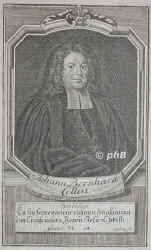 Collin, Johann Bernhard, um 1740 - , , , Lutherischer Theologe., Portrait, KUPFERSTICH:, Sysang sc.