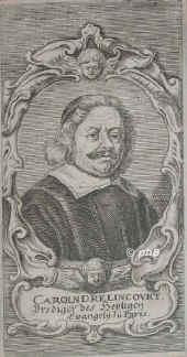 Drélincourt, Charles, 1595 - 1669, , , Reformierter Prediger zu Charenton bei Paris., Portrait, KUPFERSTICH der Zeit:, deutsch, ohne Adresse