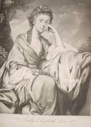 Lee, Lady Elizabeth,   - 1811, , , Wife of Sir William Lee, 4th Bt.; daughter of 1st Earl Harcourt., Portrait, MEZZOTINTO:, [J. Reynolds pinx.] - Vor der Knstleradresse
