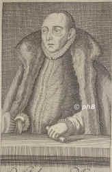 Major, Johann, 1533 - 1600, , , Theologe, Humanist, Dichter. Wittenberg, Leipzig, Wrzburg, Mainz, Zerbst., Portrait, KUPFERSTICH:, ohne Adresse