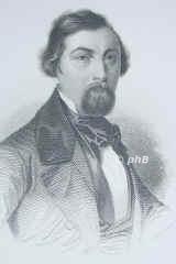 Leys, Heinrich, 1815 - 1869, Antwerpen, Antwerpen, Maler und Radierer., Portrait, STAHLSTICH:, G. Wolf sc., Weimar  [ca. 1850]