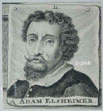 Elsheimer, Adam, 1578 - 1620, Frankfurt am Main, Rom, Landschafts- und Historienmaler, Radierer, der 