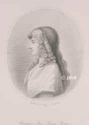 Becker, Christiane Louise Amalie, geb. Neumann, 1778 - 1797, Krossen, Weimar, Schauspielerin. Goethe's 