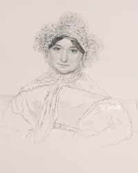Trollope, Frances, geb. Milton, 1780 - 1863, Stapleton bei Bristol, Florenz, Schriftstellerin, Touristin., Portrait, STAHL-RADIERUNG:, Richter sc.