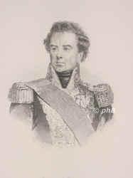 Duperr, Vict. Guy Baron, 1775 - 1846, , , Franzsischer Admiral., Portrait, STAHLSTICH:, A. Duncan sc.