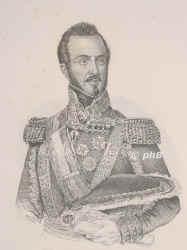 Espartero, Don Baldomero, 1792 - 1840, , , General, Regent von Spanien., Portrait, STAHL-RADIERUNG:, Richter sc.