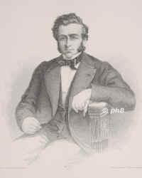 Pereire, Emile, 1800 - 1875, , , Bankier in Paris. Begrndete mit seinem Bruder Isaac Banken und Eisenbahnen., Portrait, STAHLSTICH:, Weger sc.