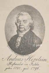 Herrlein, Andreas, 1720 - 1796, , , Hofmaler in Fulda..., Portrait, LITHOGRAPHIE:, August: Heider lithogravit Fuldae 1824.