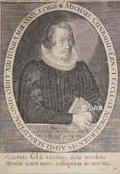 Ernst, Michael Conrad, 1607 - 1639, , , Diakon in Nrnberg., Portrait, KUPFERSTICH:, Monogrammist:  I. P. S. [= Johann Pfann sc.]