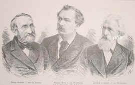Doré, Gustave, 1833 - 1883, Straßburg, Paris, Französischer Maler u. Illustrator, auch Bildhauer., Portrait, HOLZSTICH:, Monogrammist: W.