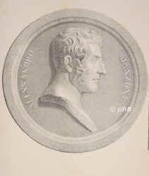 Manzoni, Alessandro, 1785 - 1873, , , Italienischer Dichter., Portrait, LITHOGRAPHIE:, ohne Adresse, um 1830