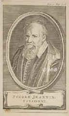 Jeannin, Pierre, 1540 - 1622, , , Franzsischer Finanzminister., Portrait, RADIERUNG:, J. Lamsveld fec.