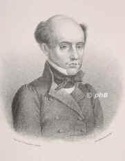 Potter, Louis-Joseph-Antoine de, 1786 - 1859, Brügge, Brügge, Belgischer Politiker und Schriftsteller., Portrait, LITHOGRAPHIE:, Frdr. Krätzschmer lith. [um 1840]