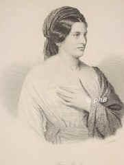 Bost, Lina,  - , , , [ in Bearbeitung ] Schauspielerin. 1860., Portrait, STAHLSTICH:, L. Sichling sc.
