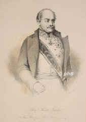 Gyulai, Franz Graf, 1798 - 1868, Pest, , Oesterreichischer General. 1849–50 Kriegsminister., Portrait, STAHLSTICH:, Weger sc.