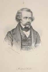 Souli, Frderic, 1800 - 1847, , , Franzsischer Schriftsteller und Dramatiker. Einer der ersten Autoren von Feuilleton-Romanen, Portrait, LITHOGRAPHIE:, Ccilie Brandt gez.