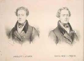 Lander, John, 1807 - 1839, , , Englischer Afrikareisender, Reiseschriftsteller., Portrait, LITHOGRAPHIE:, Cäcilie Brandt del.