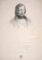 Steckhamer (?), Franz...,   - , , , [ in Bearbeitung ], Portrait, KREIDE-LITHOGRAPHIE:, Jos. Danhauser (del., lith.?), um 1845