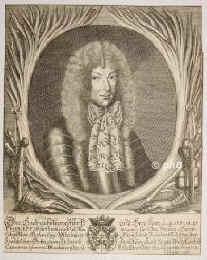 Montecuculi, Leopold Philipp Frst,   - 1698, , , Kaiserlicher Feldzeugmeister., Portrait, KUPFERSTICH:, deutsch,  17. Jh.
