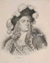Tourville, Anne Hilarion de Constentin, Comte de, 1642 - 1701, , , Franzsischer Admiral., Portrait, RADIERUNG:, G. Chevenon sc. [um 1800]