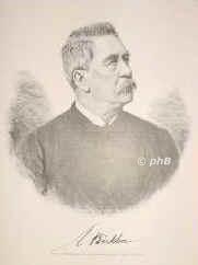 Bcklin, Arnold, 1827 - 1901, Basel, Fiesole, Maler., Portrait, HOLZSTICH:, Lscher u. Petsch, Berl[in] phot.  [1887]
