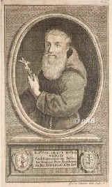 Nicolaus Divionensis,,   - , , , Kapuziner-general prov lugdunensis (Leiden), Portrait, KUPFERSTICH:, Gz et Klauber sc.