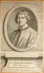 Trombelli, Giovanni Crisostomo, 1697 - 1784, , , Abt in Bologna, Professor der Philosophie u. Theologie, Autor., Portrait, KUPFERSTICH:, ohne Adresse