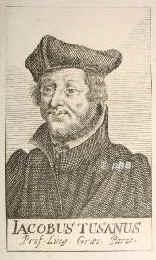 Tusanus, Jacob,  - 1546, , , Hellenist, Philosoph. Paris., Portrait, KUPFERSTICH:, ohne Knstlernamen