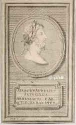 Mark Aurel (Marcus Aurelius Antonius),, 121 - 180, Rom, Wien (Vindobona), Rmischer Kaiser und Philosoph., Portrait, KUPFERSTICH:, Fritzsch sc.