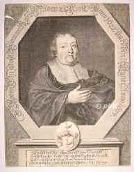 Hnn, Georg Christoph, 1621 - 1674, , , Kaufmann in Nrnberg., Portrait, KUPFERSTICH:, I. P. Auer pinx.   B. Kilian sc.