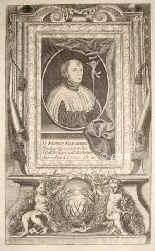 Eisenberg, Petrus, 1473 - , Halle, , Hofprediger Herzogs Georg von Sachsen. Prof. in Leipzig., Portrait, KUPFERSTICH:, [Brühl sc.]