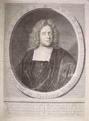 D'Outrein (Dutrent)?, Johannes?,  - , , , [ in Bearbeitung ] (theol u prof i dordrecht, Portrait, KUPFERSTICH:, J. Boonen pinx.   van Gunst sc.