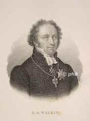 Wallin, Johann Olof, 1779 - 1839, Breslau, , Schwedischer Dichter und Kanzelredner., Portrait, STAHLSTICH:, Carl Mayer sc.