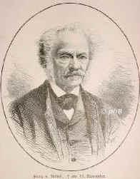 Kobell, Franz von, 1803 - 1882, , , Mineraloge, Chemiker, Dichter., Portrait, HOLZSTICH:, Monogrammist: W xyl.
