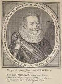 Obentraut, Hans Michael Elias von, 1574 - 1625, Stromberg bei Bingen, bei Seelze bei Hannover [gefallen], Reitergeneral des Dreiigjhrigen Krieges, in kurpflzischen, seit 1625 in dnischen Diensten (genannt 