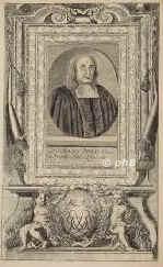 Born, Johann, 1600 - 1660, , , Jurist. Professor in Leipzig., Portrait, KUPFERSTICH:, ohne Adresse