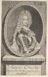 SACHSEN: Johann Ernst, Herzog von Sachsen-Saalfeld, 1658 - 1729, Gotha, Saalfeld, Regent 16801729. Elfter Sohn von Herzog Ernst I. 