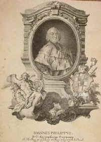 TRIER: Johann Philipp von Walderdorf, Kurfrst von Trier, 1701 - 1768, , , 1756 Kurfrst von Trier, Administrator von Prm., Portrait, KUPFERSTICH:, J. E. Nilson sc.