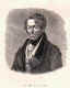 Meyerbeer, Giacomo, (ursprüngl. Jacob Meyer Beer), ohne Adresse,  um 1835, HOLZSCHNITT: