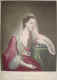 Horneck, Mrs, 1727 - 1803, Portrait, MEZZOTINTO mit altem Kolorit:, J. Reynolds pinx.   R. Purcel fec.