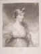 Bury, Lady Charlotte Susan Maria, verh.1 Campbell, 2 Campbel  ..., 1775 - 1861, Portrait, CRAYONSTICH mit PUNKTIERMANIER:, J. Hoppner pinx.   C. Wilkin sc.