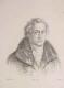 Goethe, Johann Wolfgang (1782 von), 1749 - 1832, Portrait, RADIERUNG:, H. Lalaisse del. –  Lemaitre dir. –  Delaistre sc.   [um 1820]