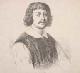 Gelle (Gel), Claude, gen. Claude Lorrain, um 1600 - 1682, Portrait, HOLZSTICH:, Monogrammist: SK  [um 1850]