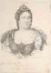 RUSSLAND: Katharina (Yekaterina) I., Kaiserin von Rußland, Natier pinx. –  Fr. Krätzschner lith. [um 1830], LITHOGRAPHIE: